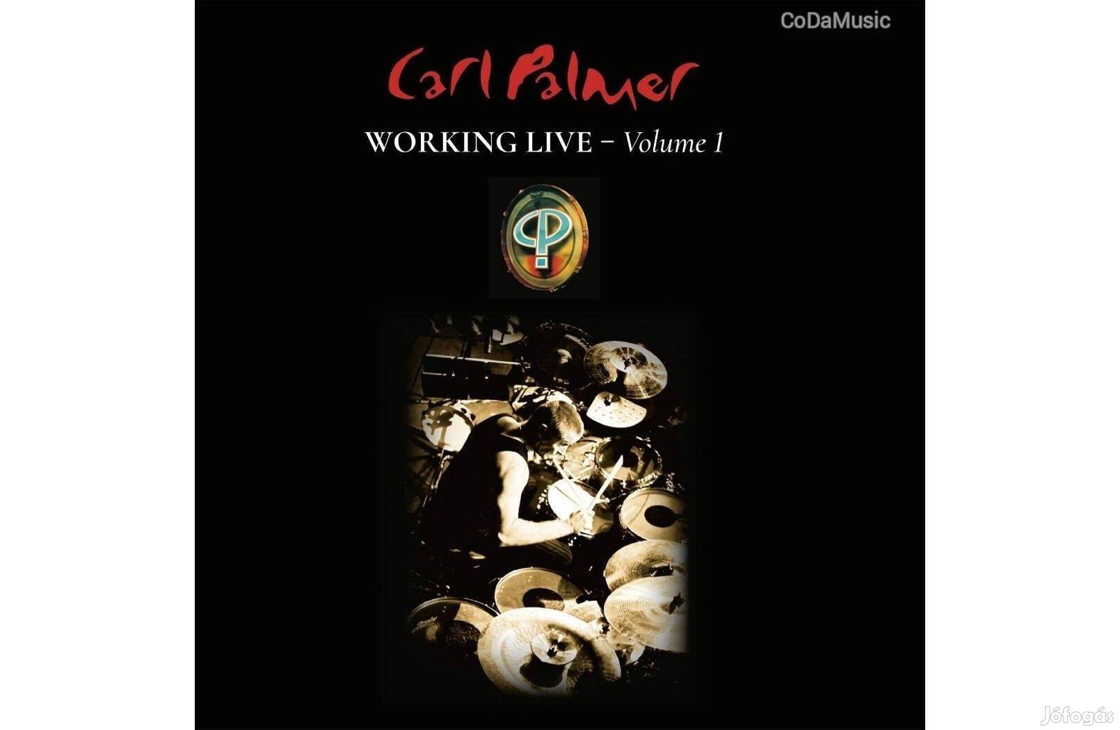 Carl Palmer: Working Live - Volume 1 (LP+CD) (Új) (Limited Edition)