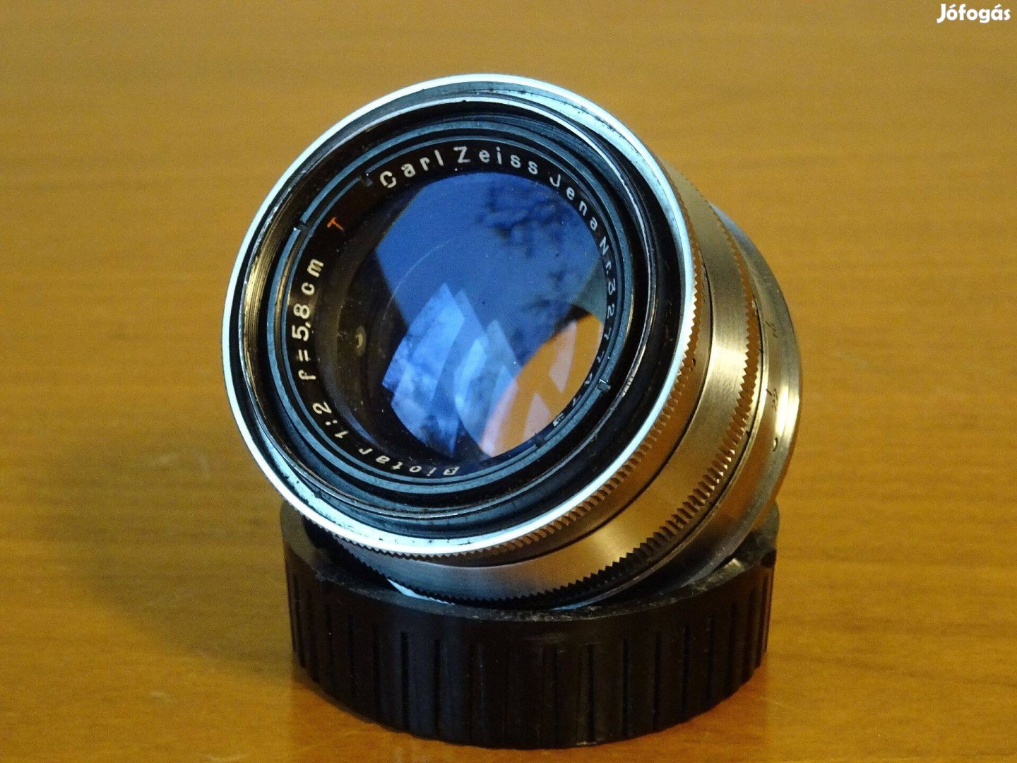 Carl Zeiss Biotar 58mm f2 "T" jelű objektív 17 lamellás ritka