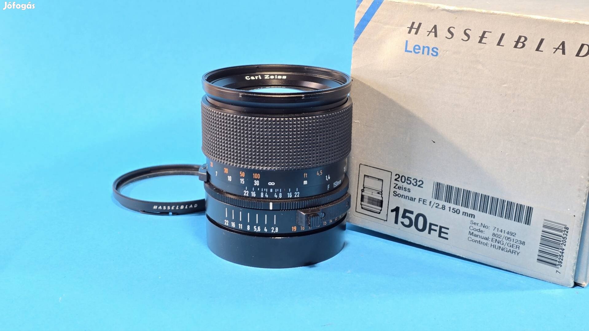 Carl Zeiss Hasselblad Sonnar 2.8/150mm FE objektív 