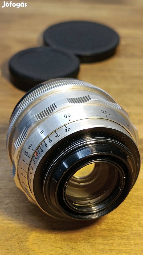 Carl Zeiss Jena Biotar 58mm f2 T ritkaság, keresett, gyűjtőnek