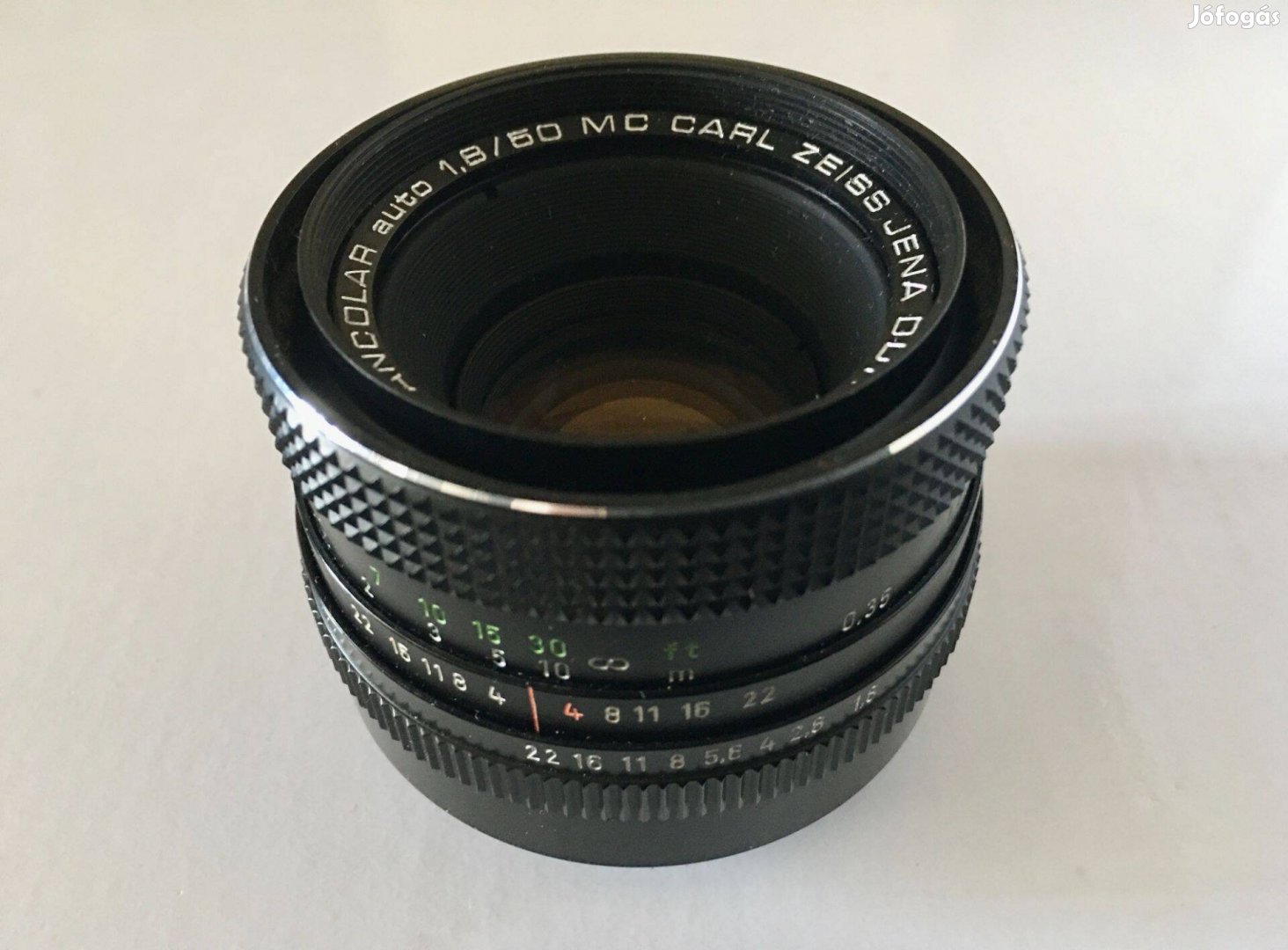 Carl Zeiss Pancolar 1.8/50 M42 végű alapobjektív eladó