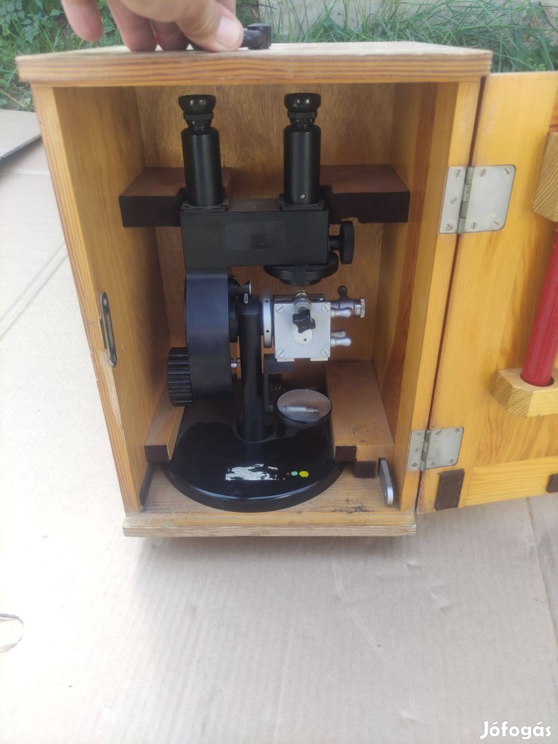 Carl zeiss orvosi laboratóriumi refraktométer binokuláris