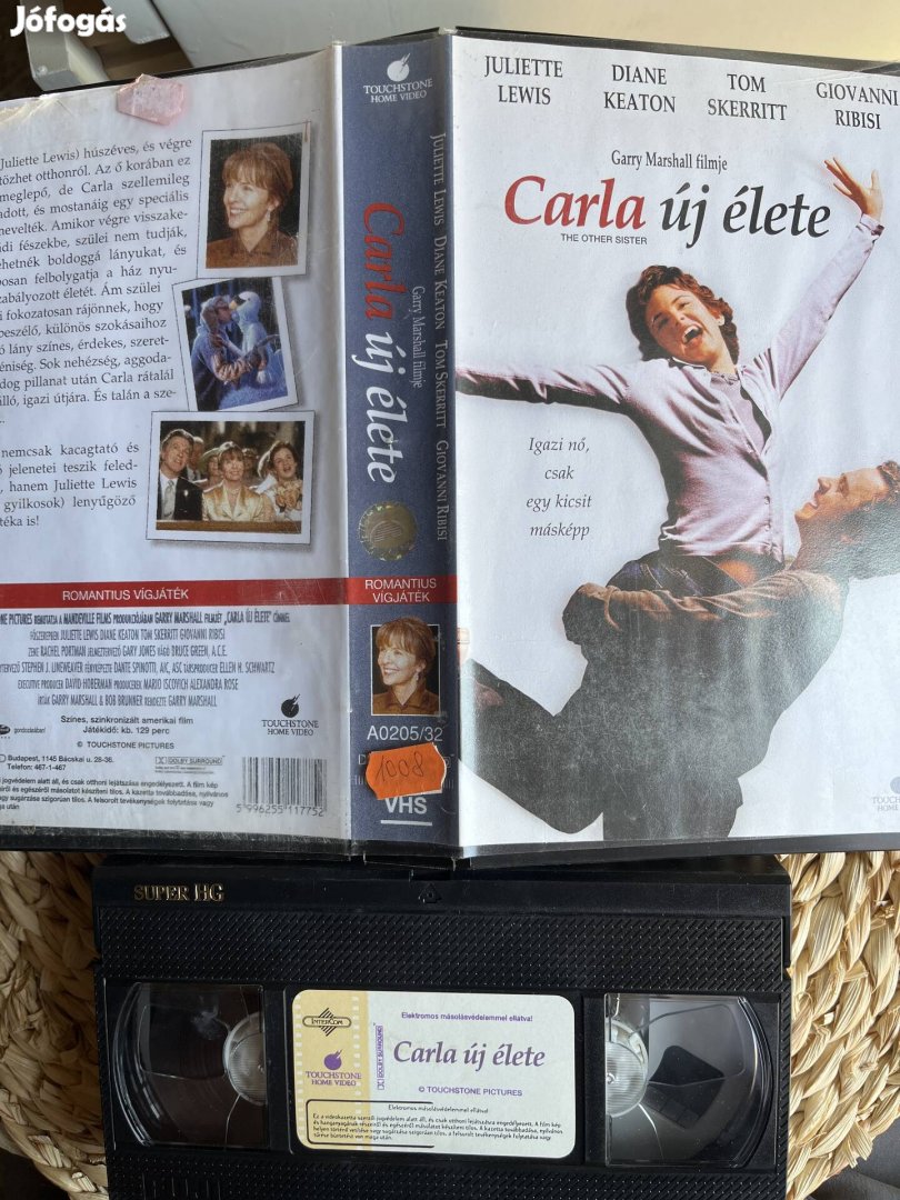 Carla új élete vhs