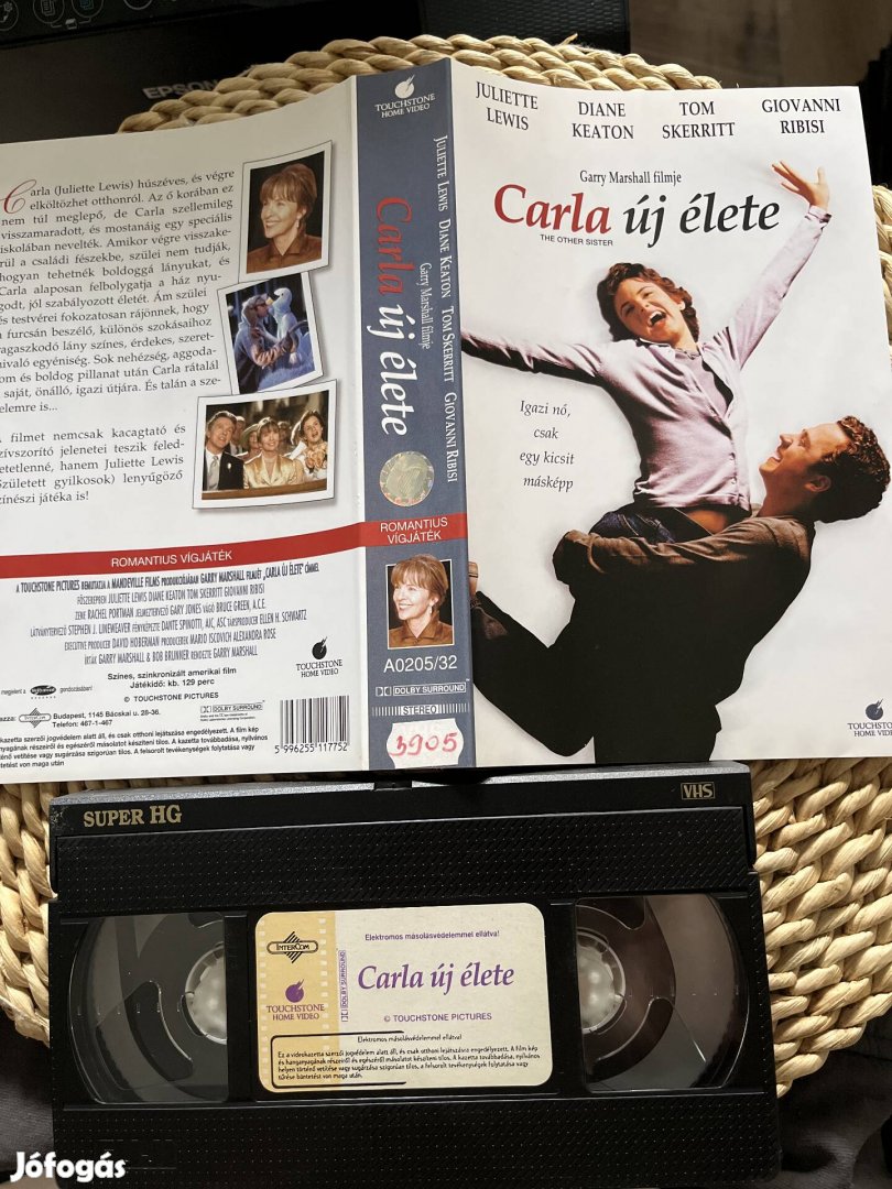 Carla új élete vhs