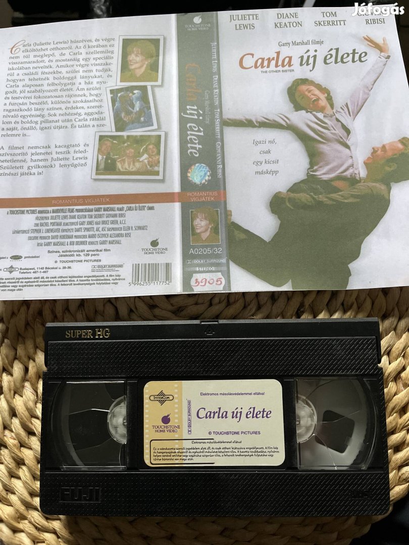 Carla új élete vhs m