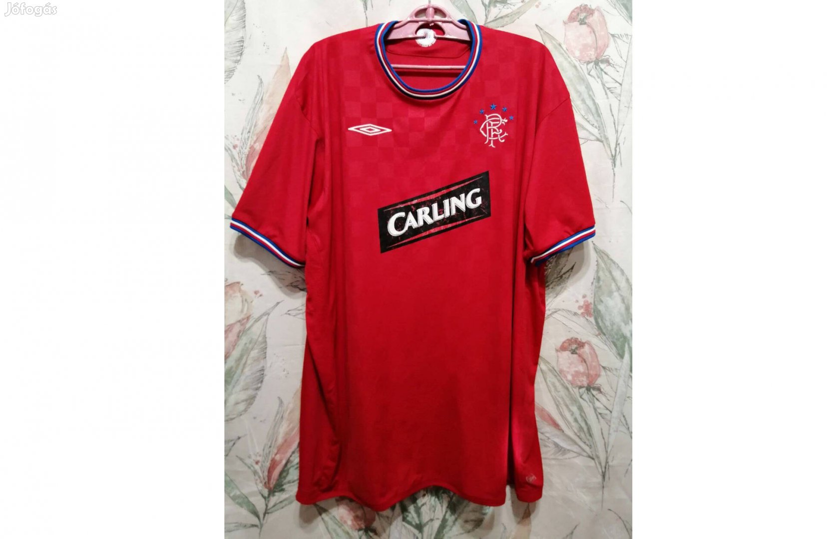 Carling 5XL, férfi póló, ing, felső, Umbro, foci, futball, nagy méret