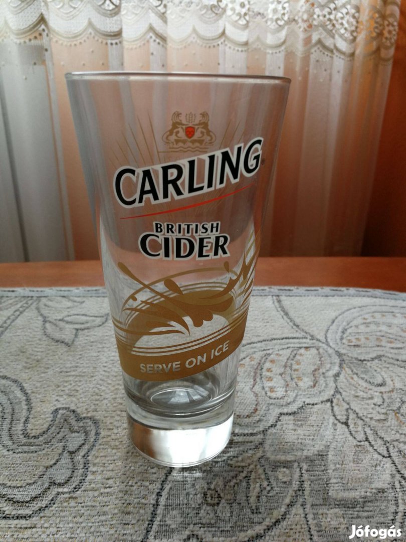 Carling Cider Söröspoharak, Eladók!!