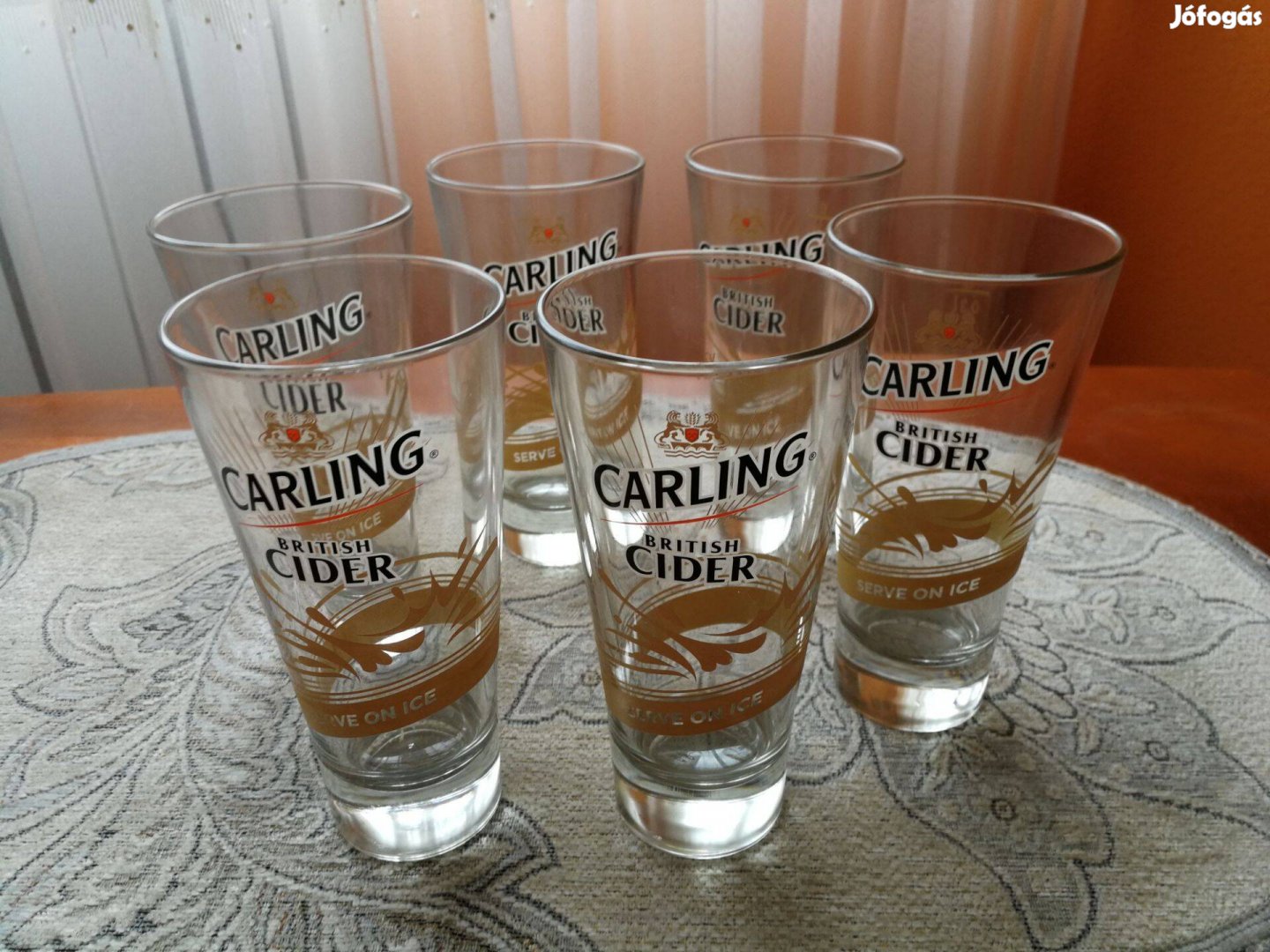 Carling Cider Söröspoharak, Eladók!!