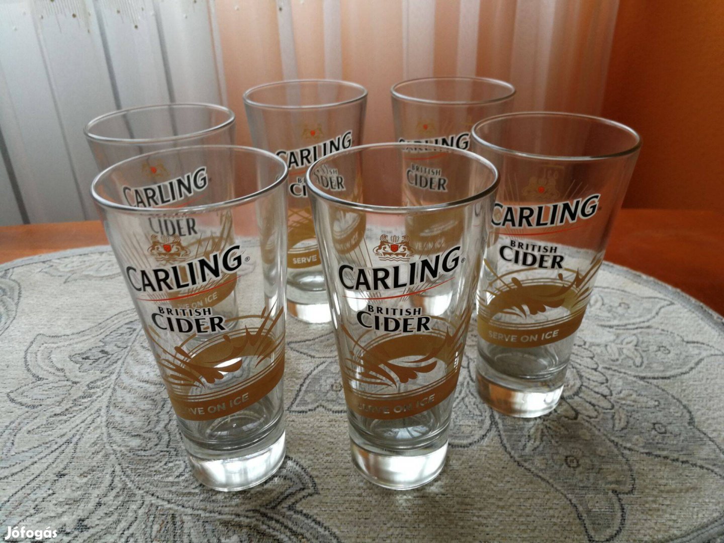 Carling_ Cider , Angol Söröspoharak, Eladók!!