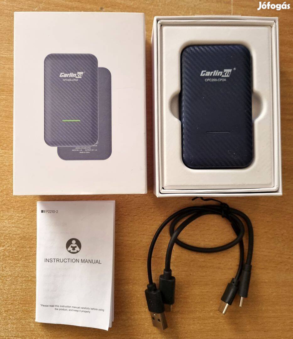 Carlinkit 4.0 vezeték nélküli autó adapter
