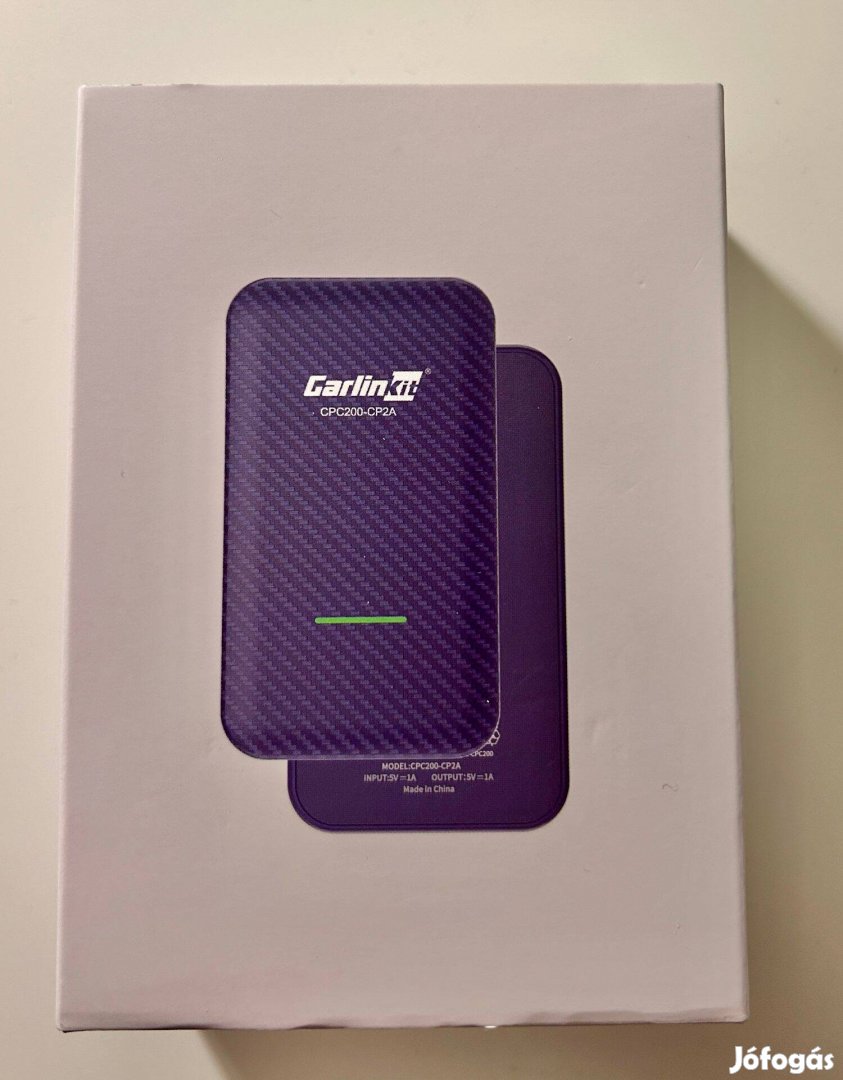 Carlinkit autós vezeték nélküli adapter