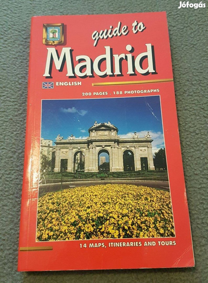 Carmen Aguelo Radigales - Guide to Madrid könyv (angol nyelvű)