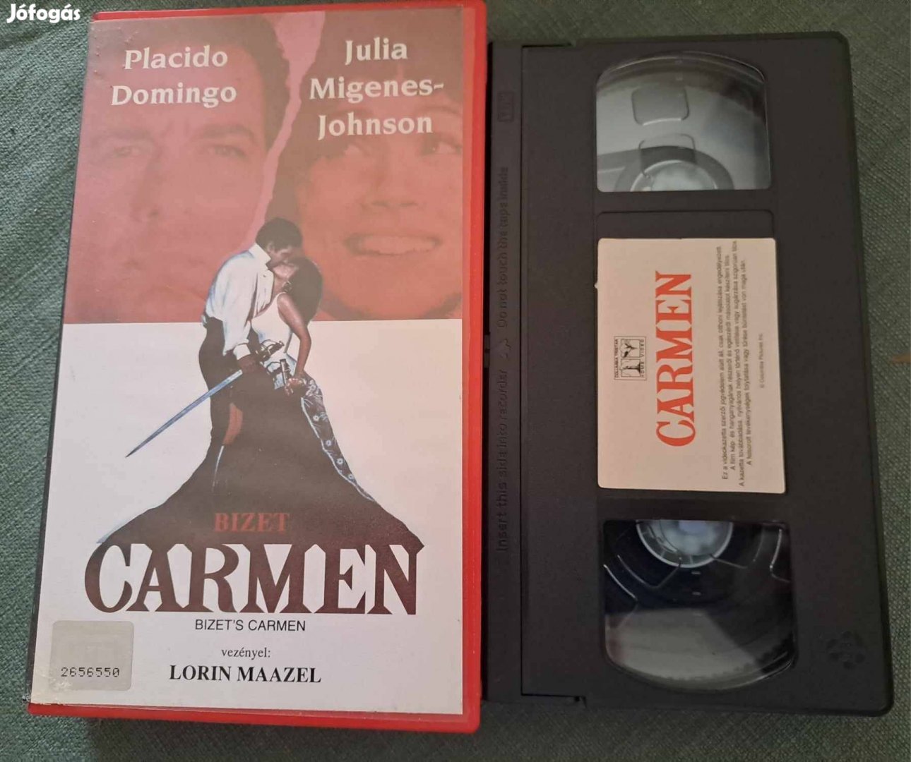 Carmen VHS - 1984-es feliratos operafilm