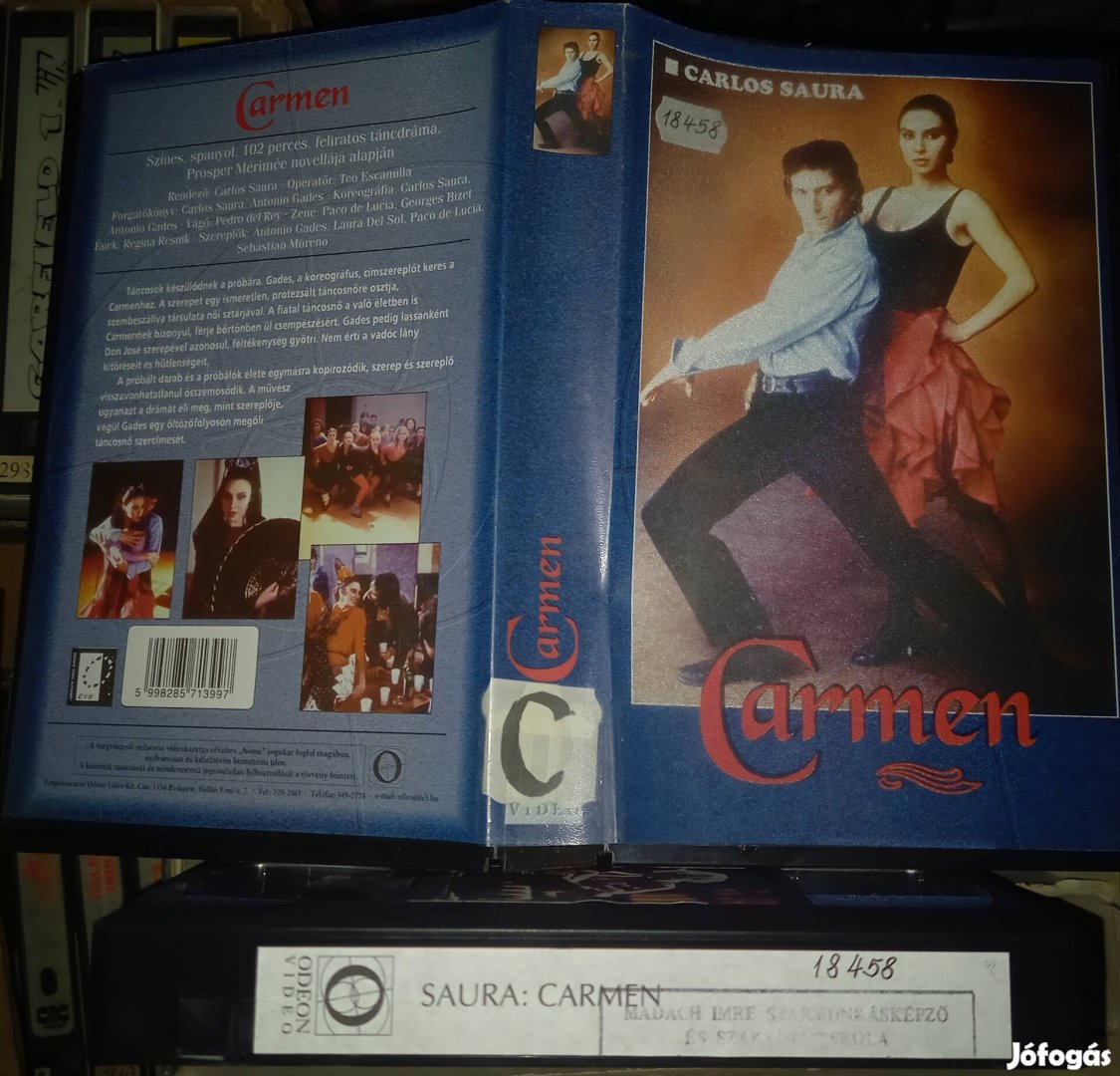 Carmen - kult vhs klasszikus- odeon