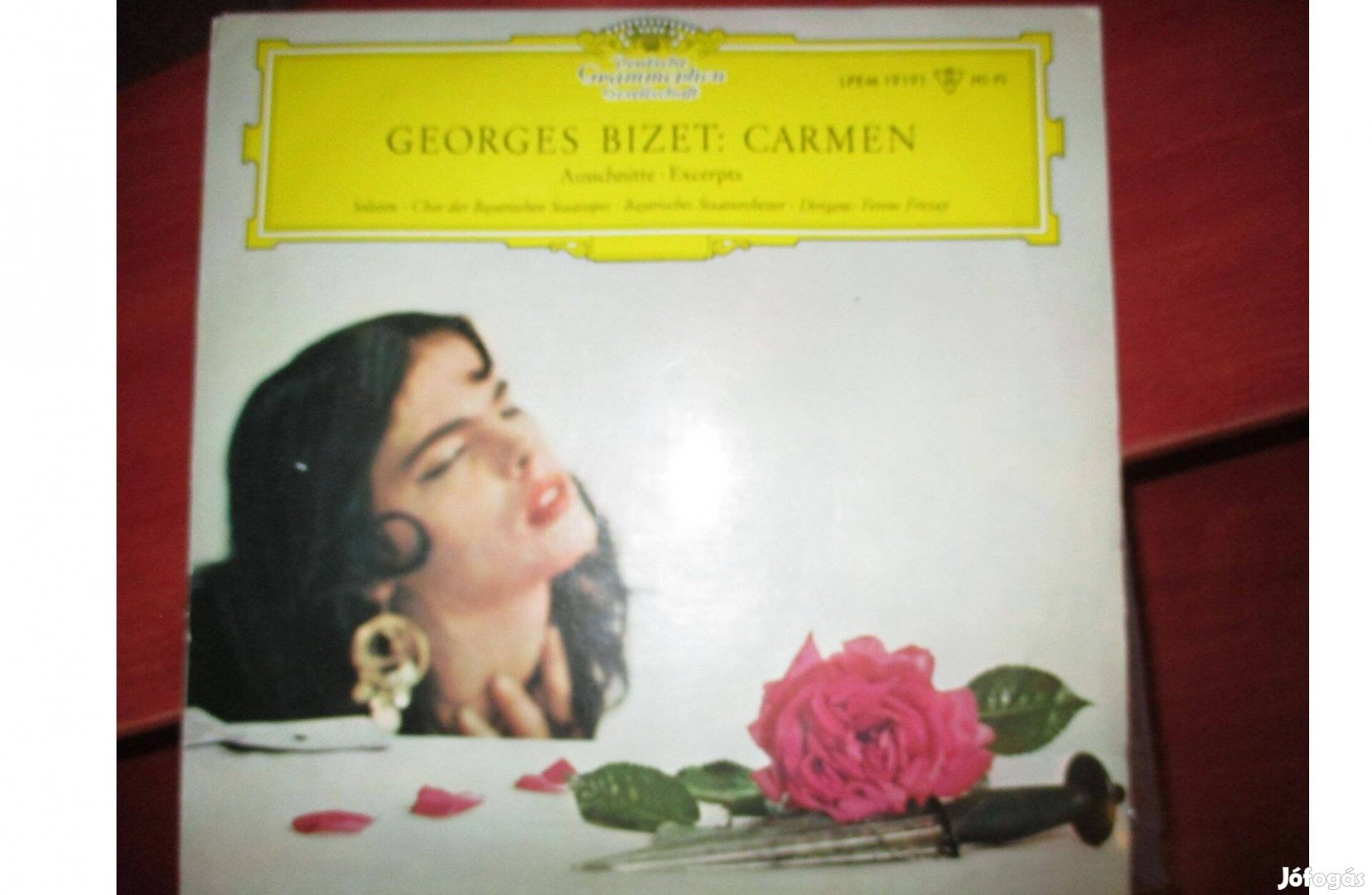 Carmen bakelit hanglemez eladó