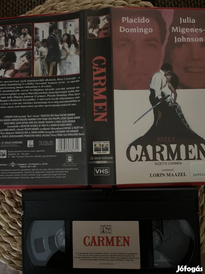 Carmen vhs.  