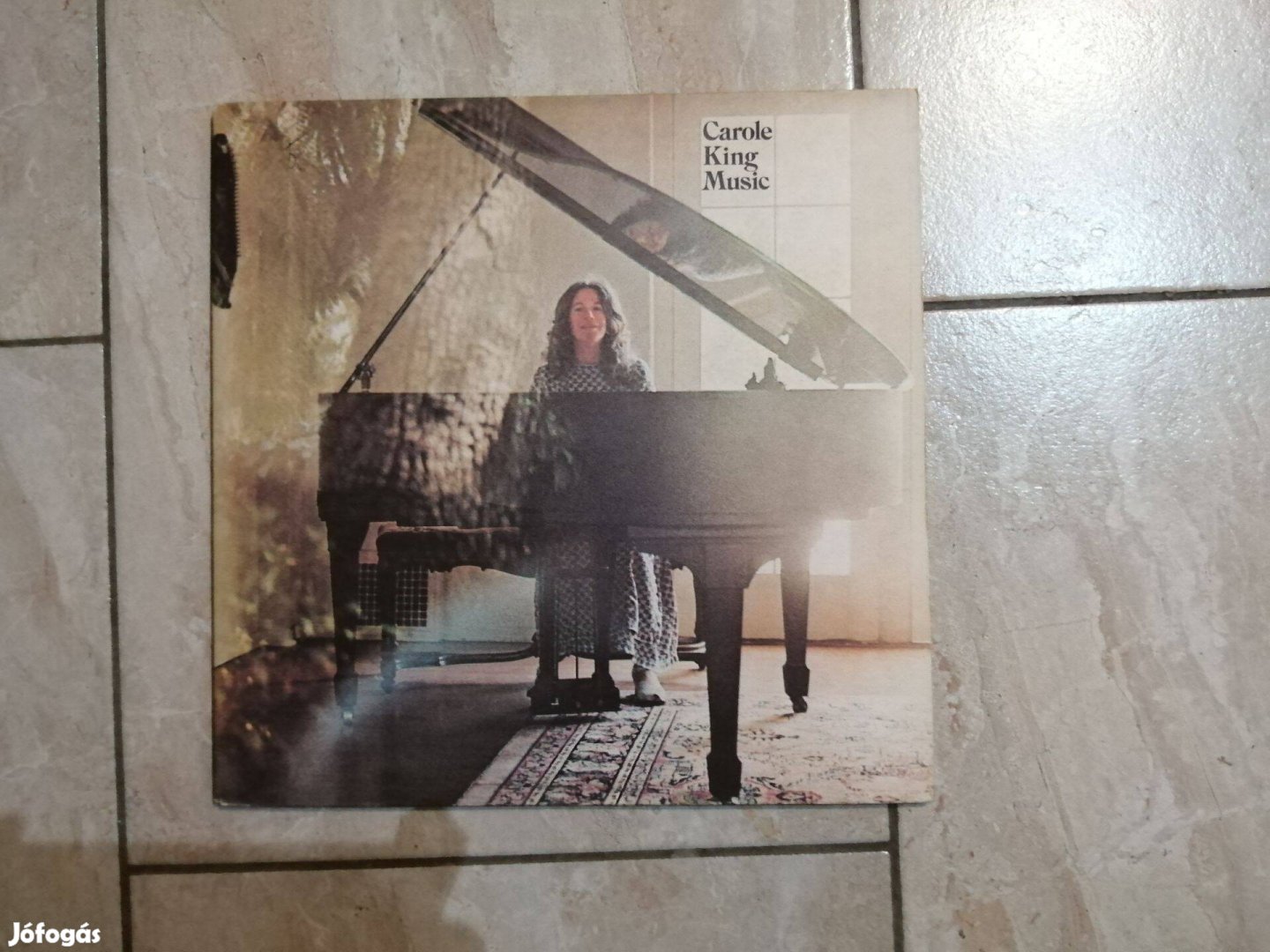 Carole King -pop zongorista bakelit lemeze