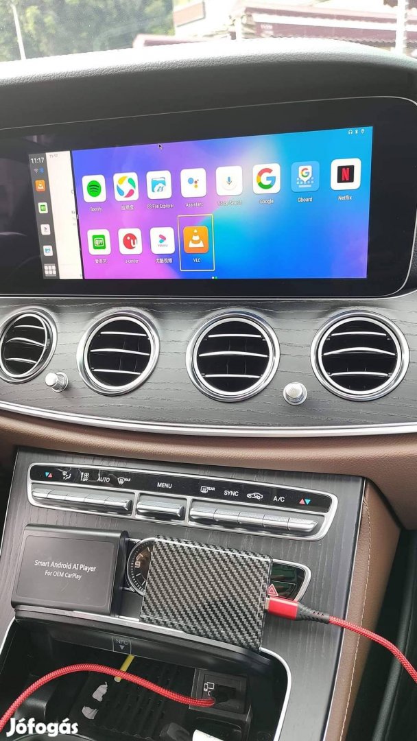 Carplay Android Autó AI Adapter Interfész 4+64GB!