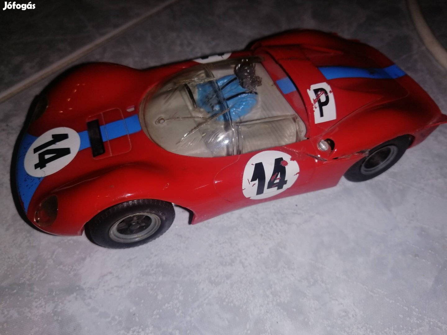 Carrera 124 evolution autópálya autó 