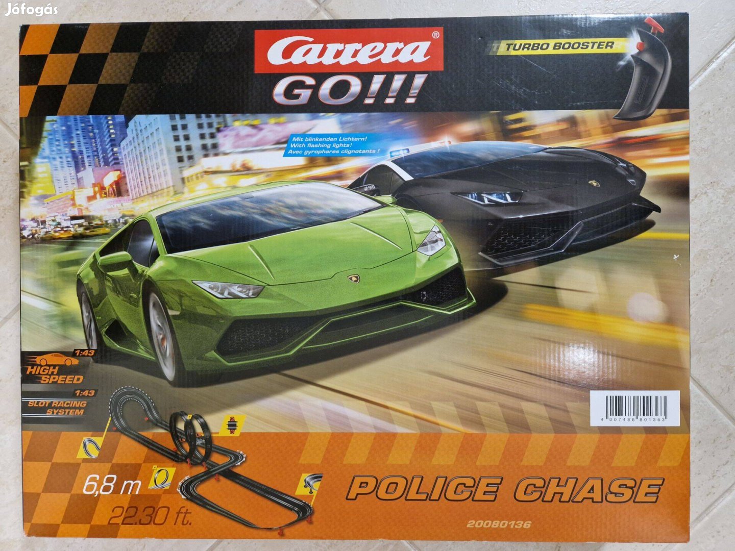 Carrera Go Police Chase autopalya
