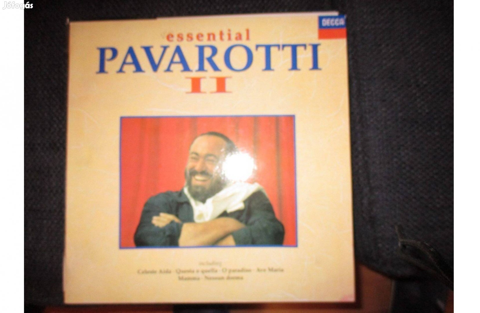 Carreras, Pavarotti LP hanglemezek eladók