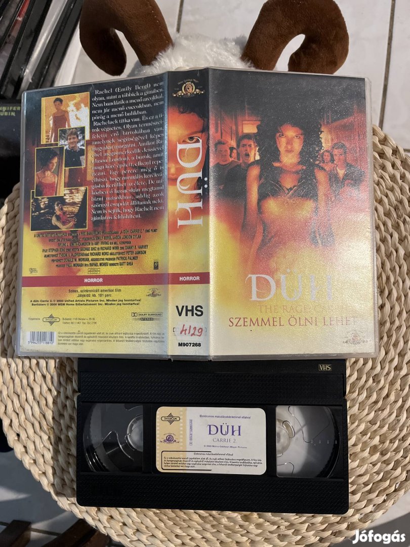 Carrie 2 düh vhs