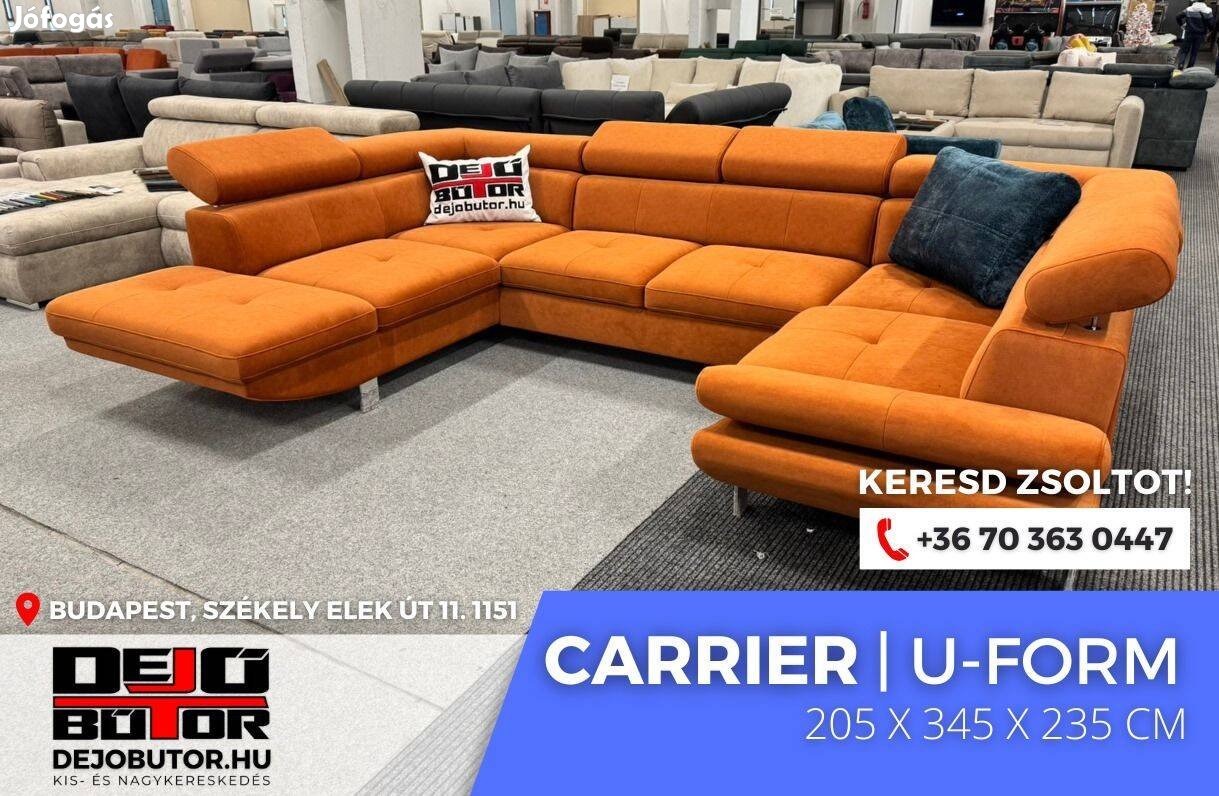 Carrier kanapé ülőgarnitúra 235x345x205 cm ágyazható ualak