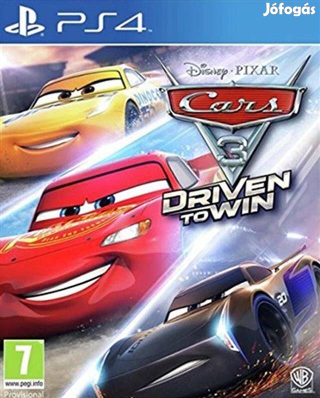 Cars 3 Driven To Win PS4 játék