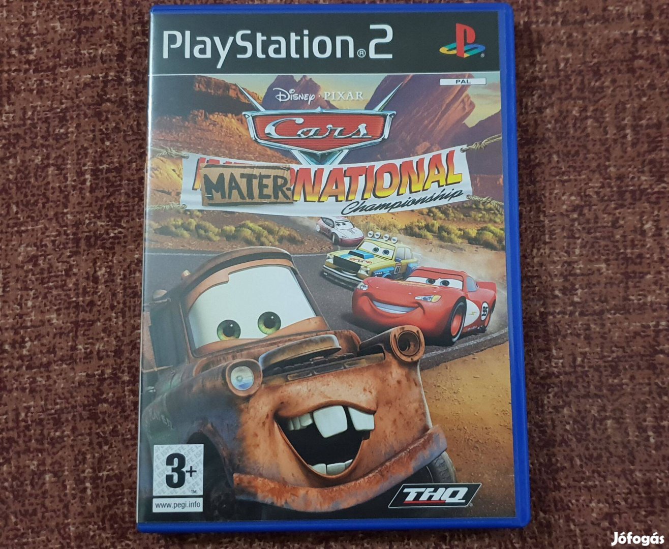 Cars Mater National Chamoionship Playstation 2 lemez ( 8000 Ft )