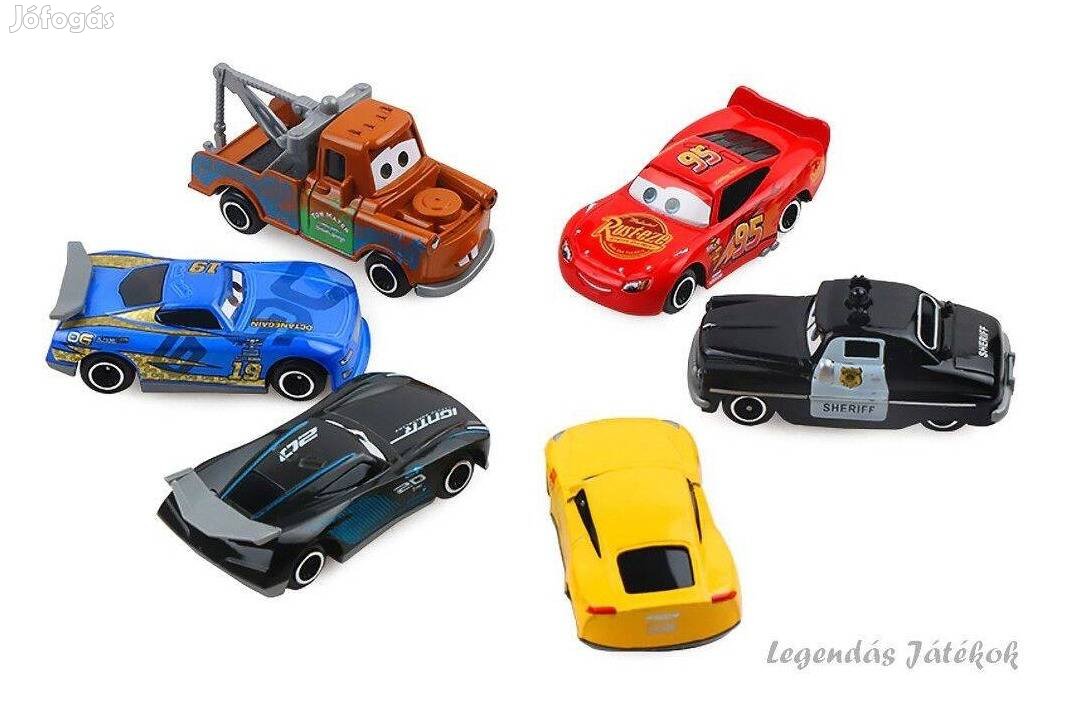 Cars Verdák 6 db-os kisautó szett