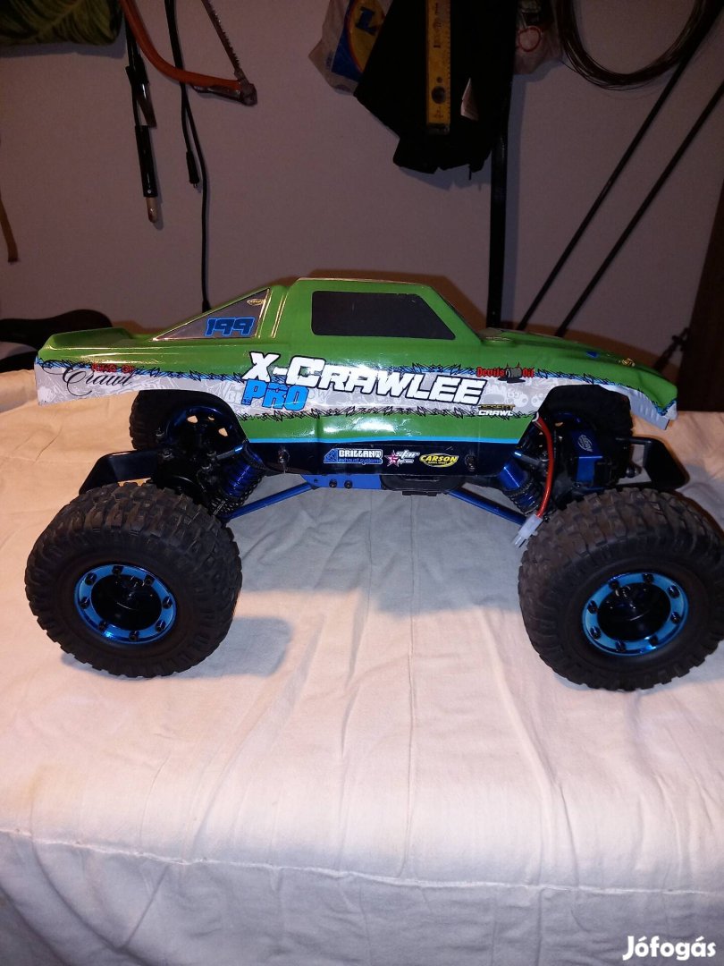 Carson x-crawlee pro rc auto roller eladó 