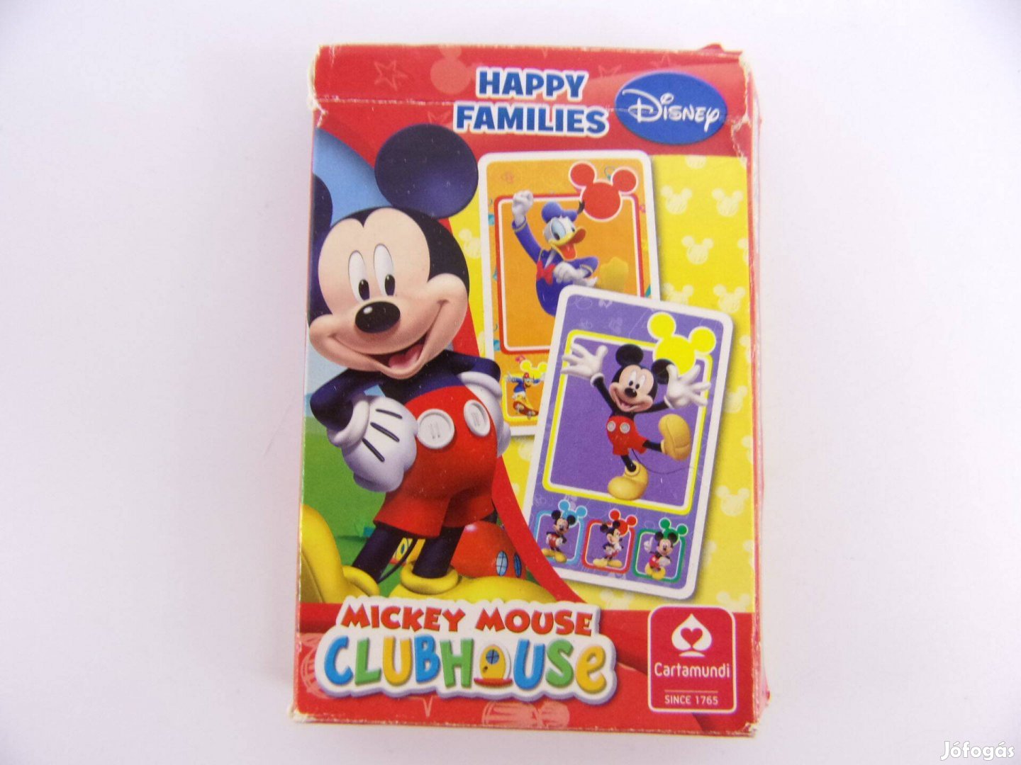 Cartamundi Mickey Mouse Clubhouse Happy Families kártyajáték