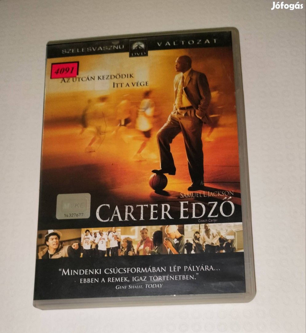 Carter edző dvd Samuel L Jackson 