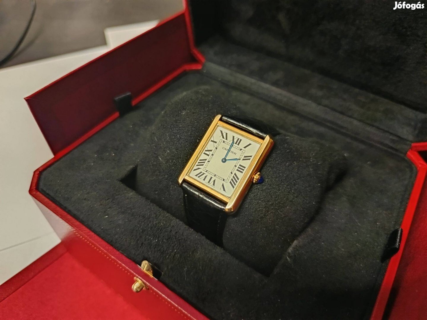 Cartier Solo 2742 Sárgaarany férfi quartzóra, Rolex,