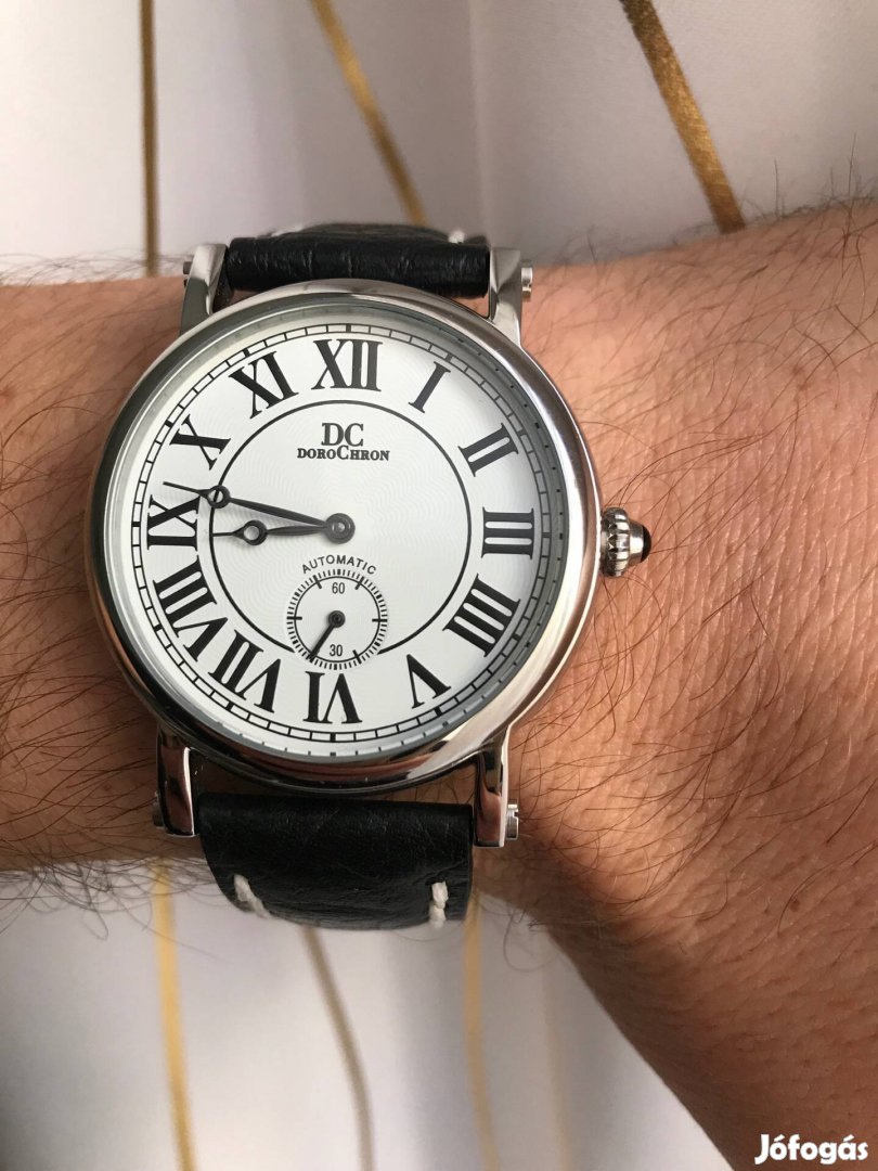 Cartier hatású DC Doro Chron automata óra