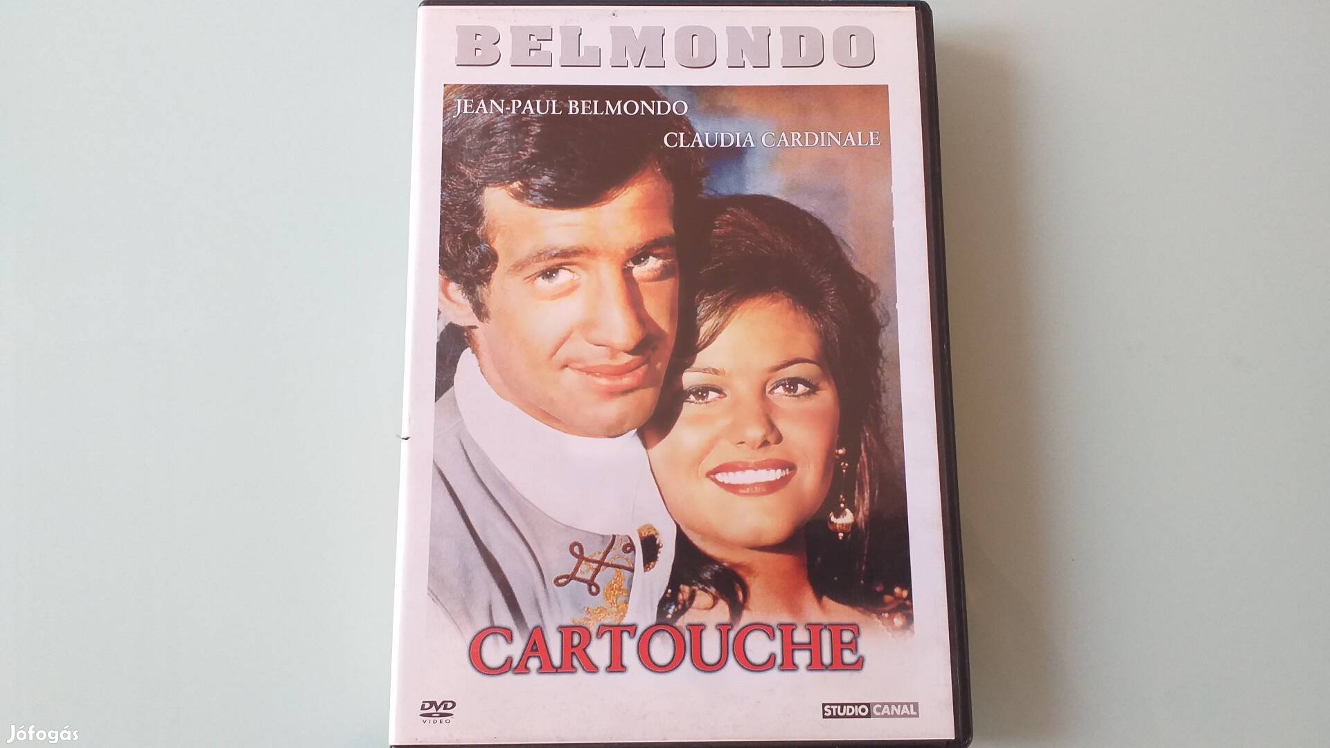 Cartouche DVD film -J.Paul Belmondo Claudia Cardinale