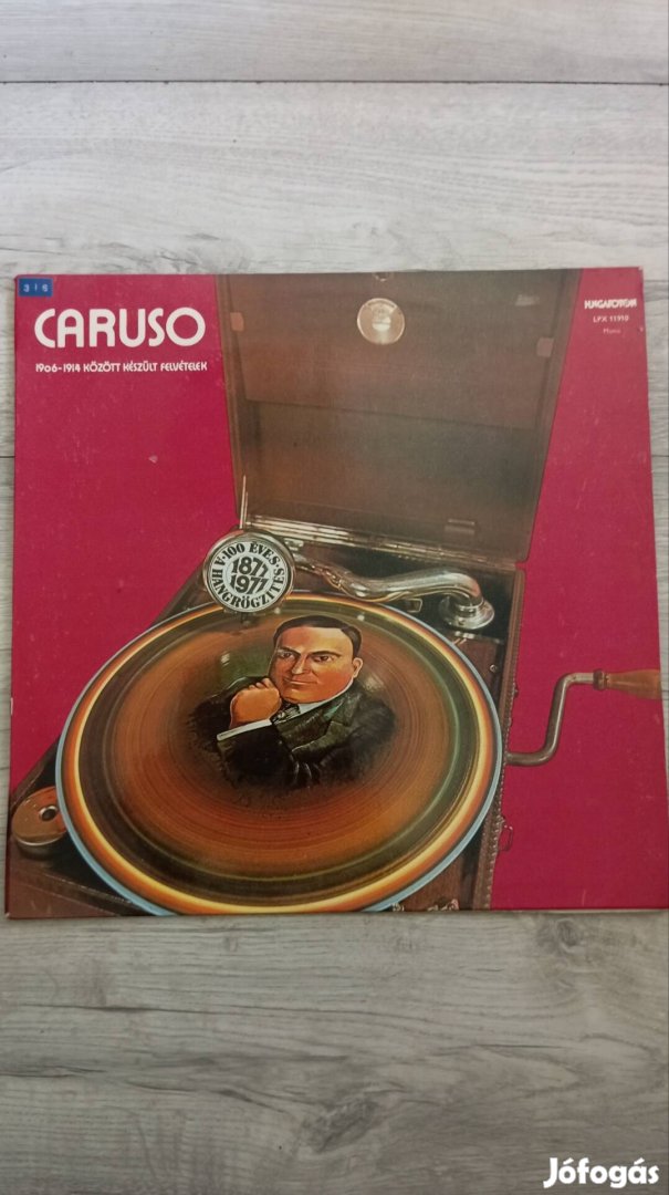 Caruso 1906-1914 Bakelit lemez 