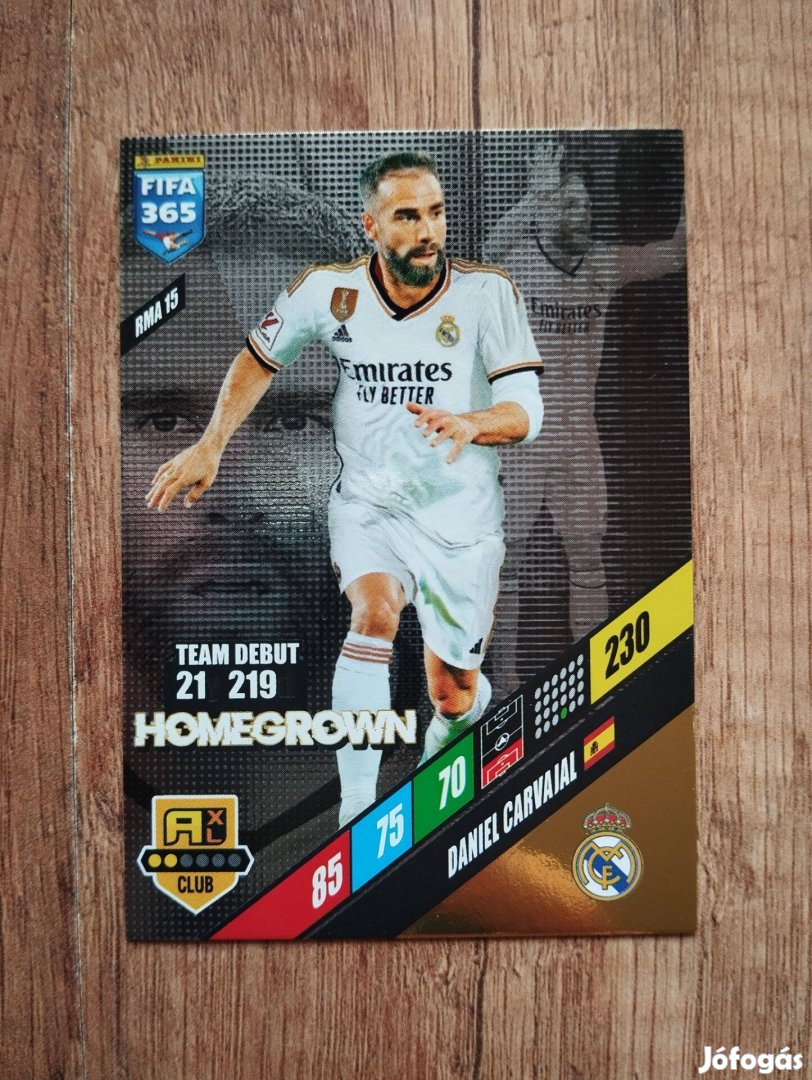 Carvajal (Real Madrid) FIFA 365 2024 Homegrown Hero focis kártya