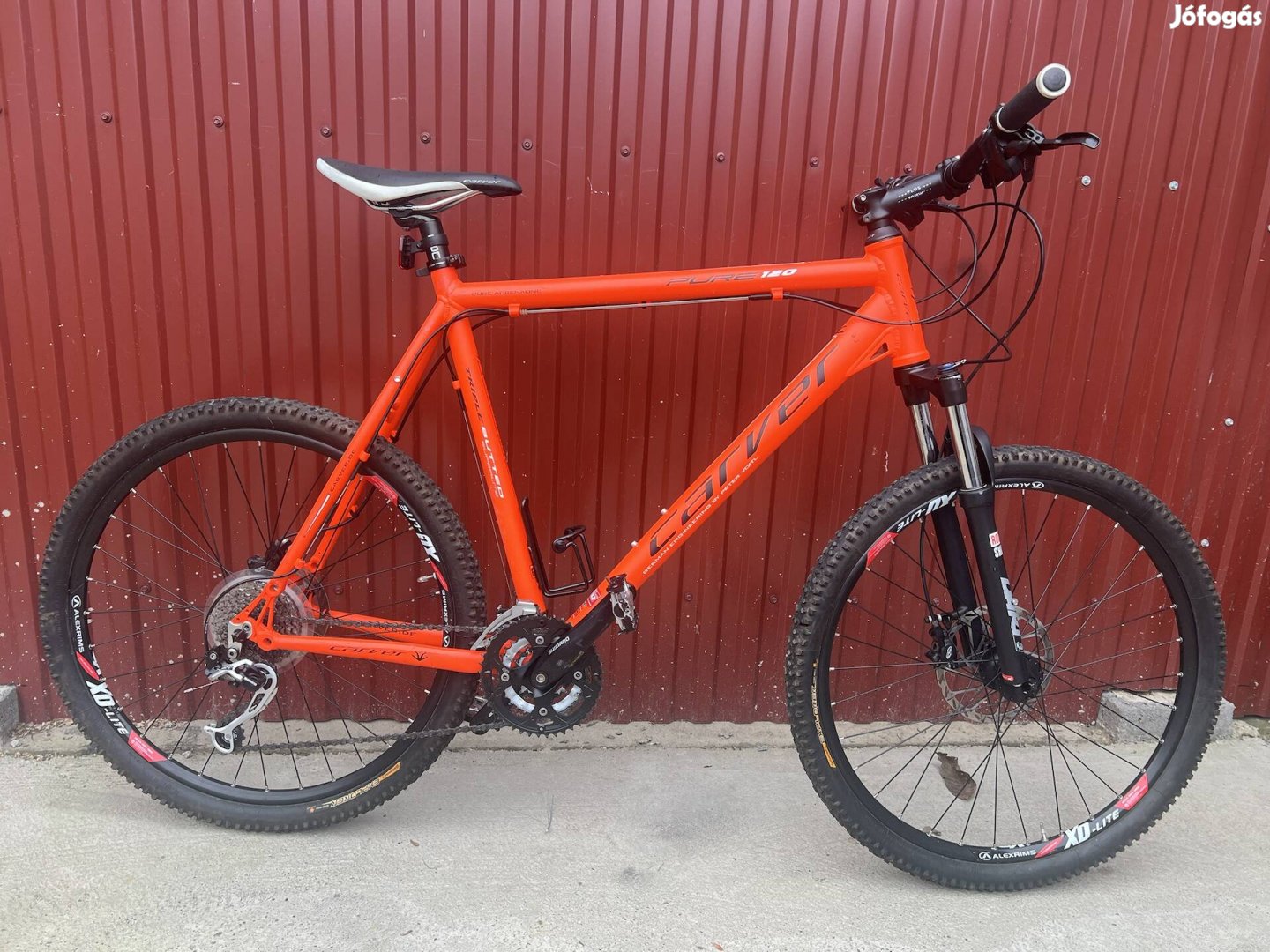 Carver pure 120 olajfékes mtb kerékpár