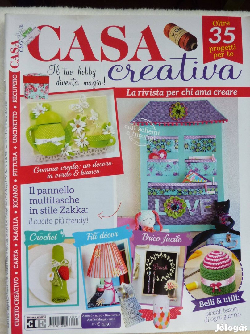 Casa creativa 29 kézműves magazin új!!!