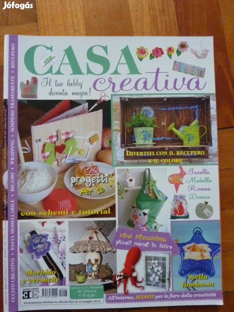 Casa creativa kézműves magazin Új!!!