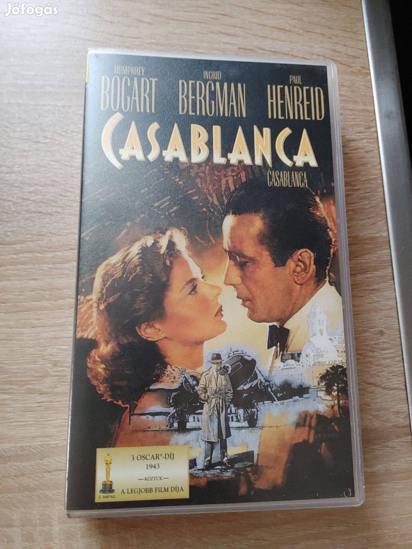 Casablanca VHS film Humphrey Bogart Ingrid Bergman
