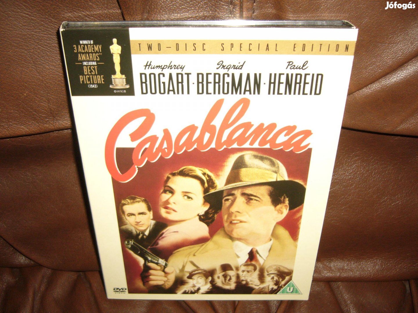 Casablanca . dupla dvd film . Cserélhető