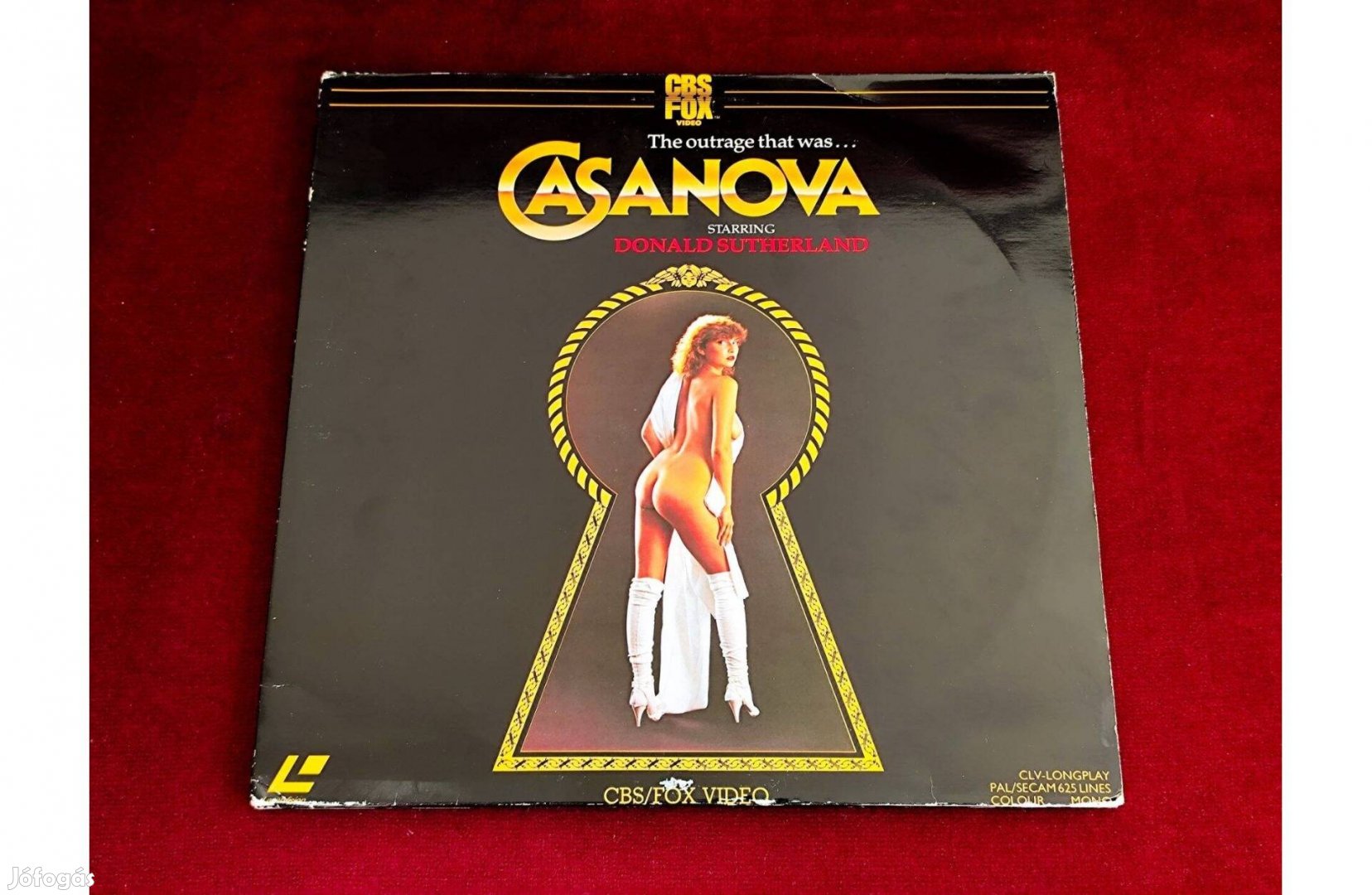 Casanova 1976. 2 X Laserdisc - Képlemez