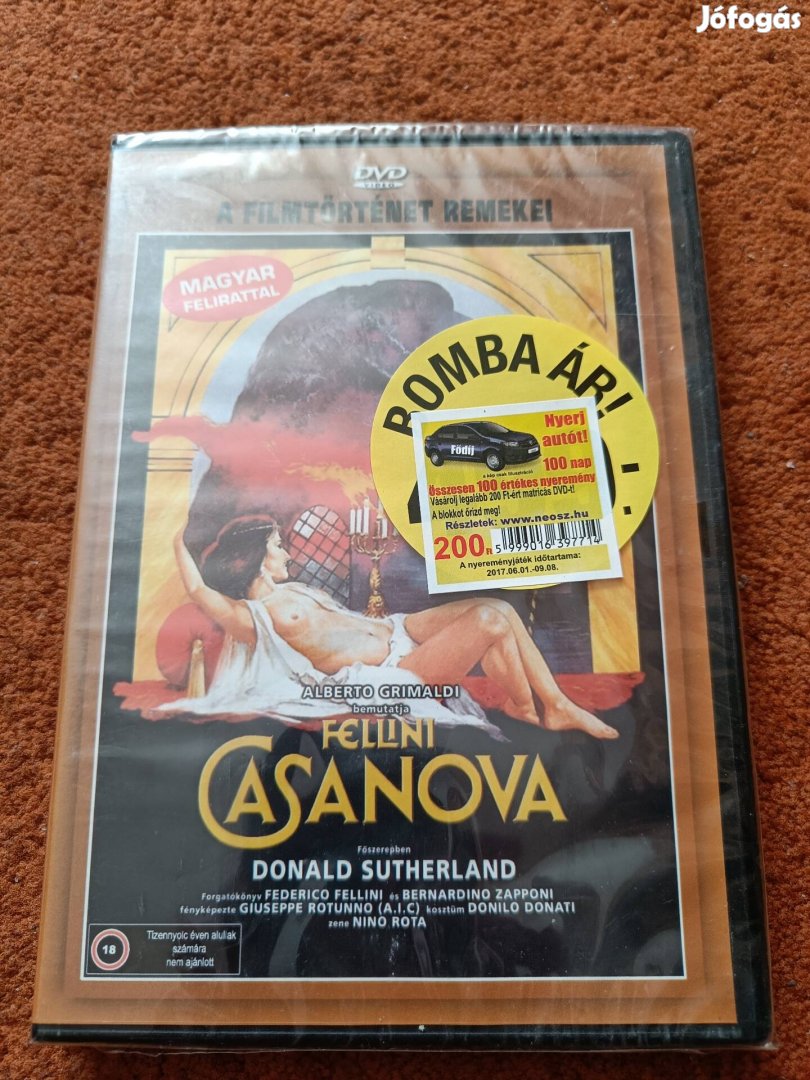 Casanova című dvd film