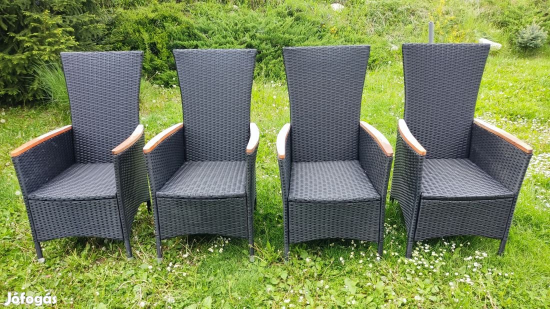 Casaria műrattan kerti székek