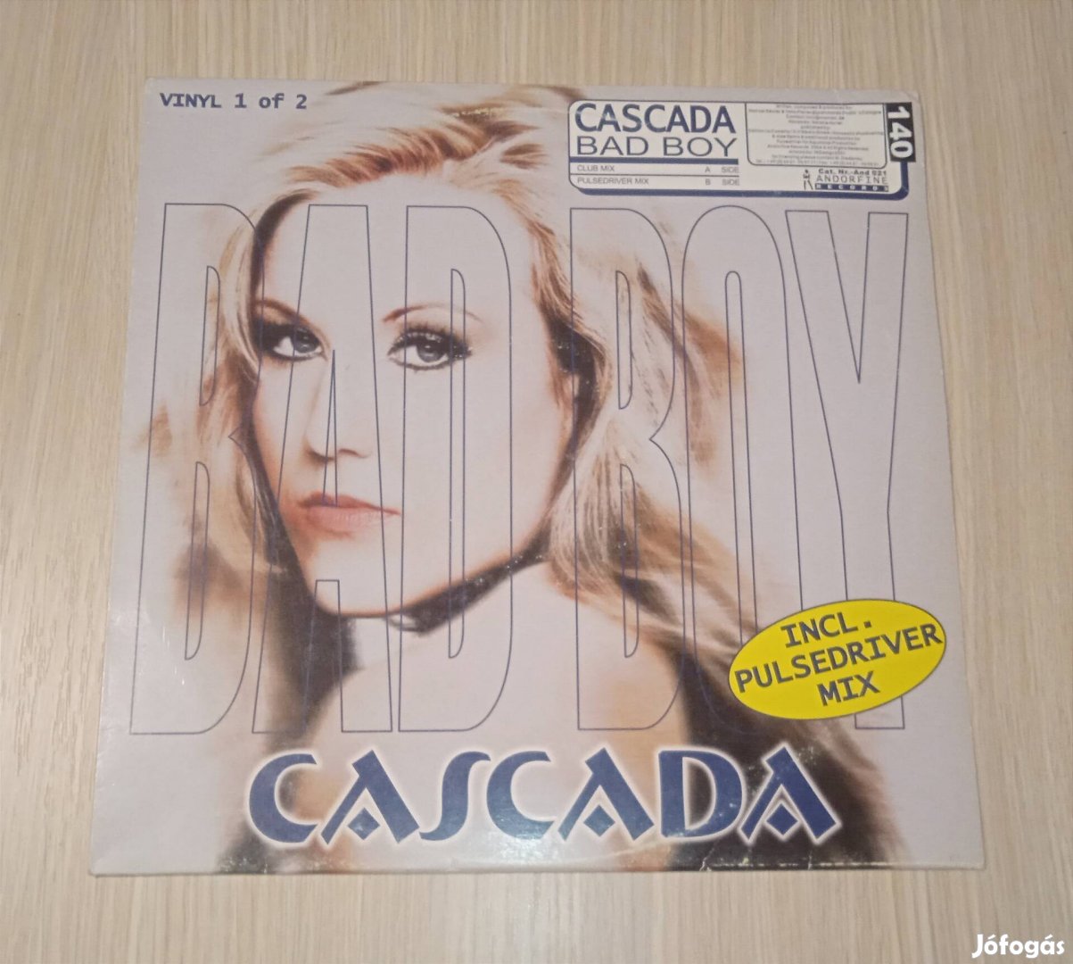 Cascada - Bad Boy (Vinyl,2004)