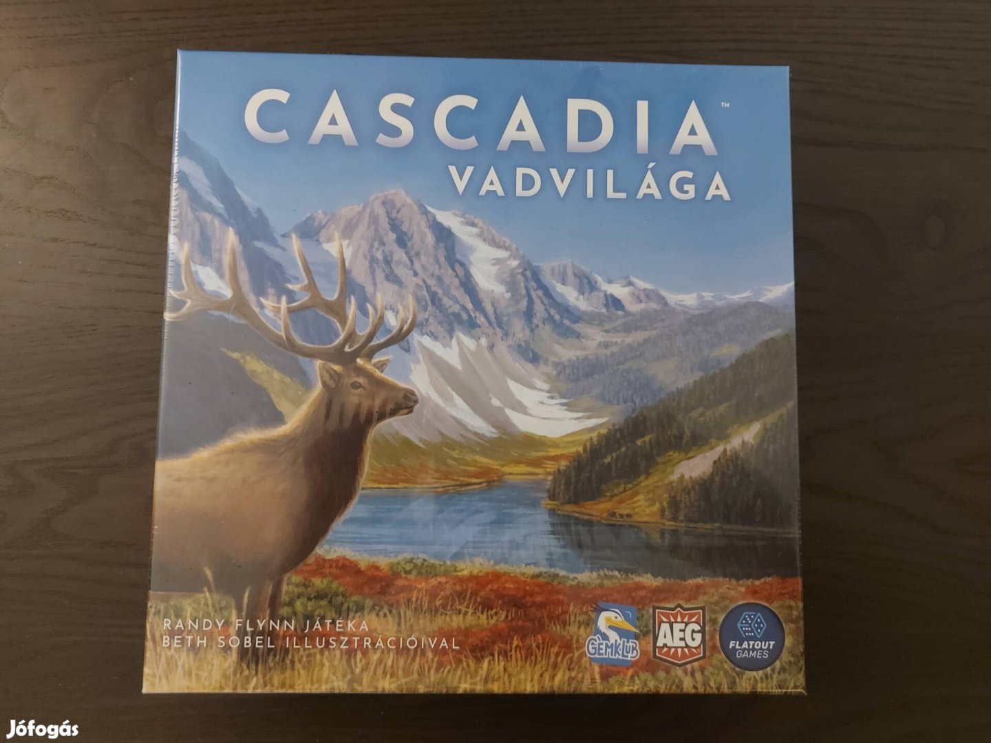 Cascadia vadvilága bontatlan társasjáték 