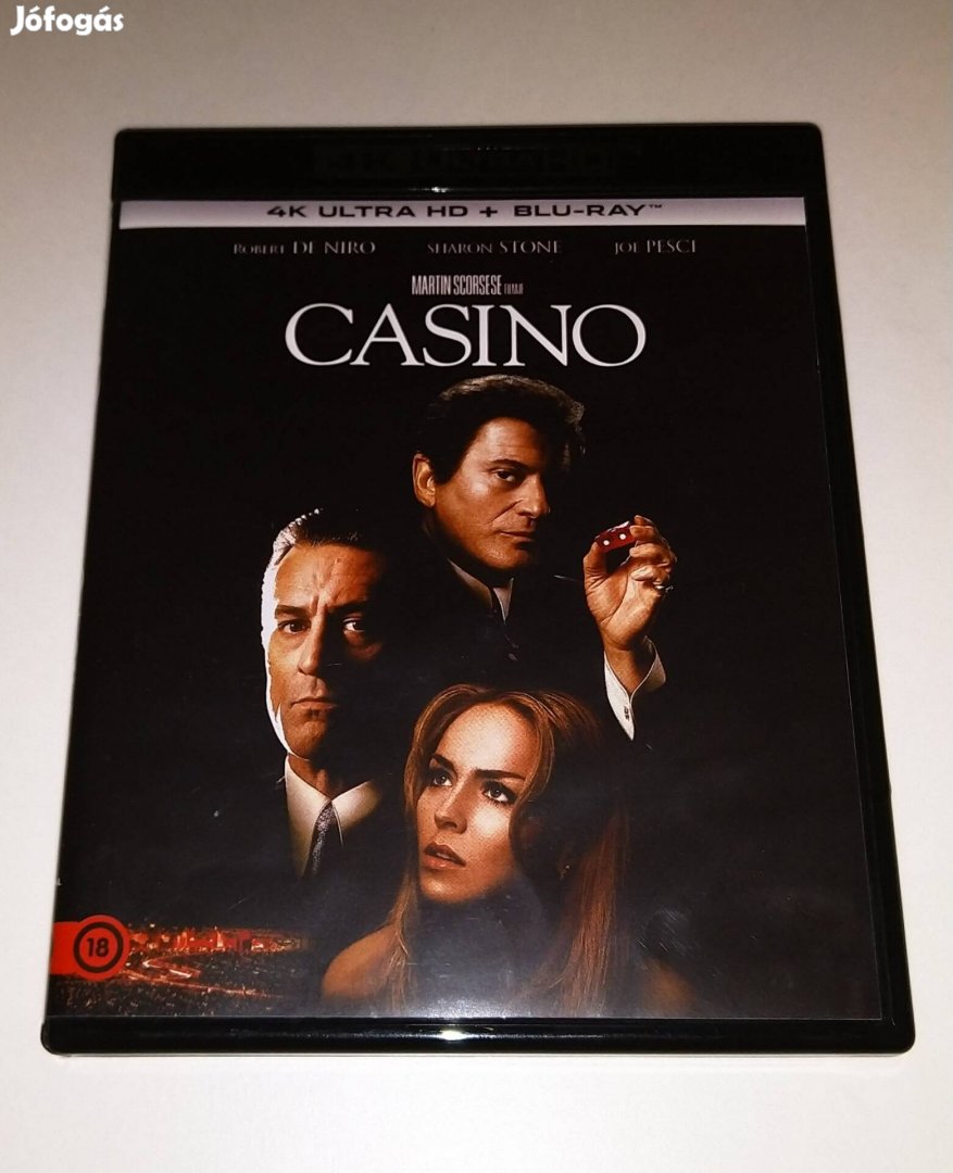 Casino 4K UHD + Blu-ray Film - Szinkronos!