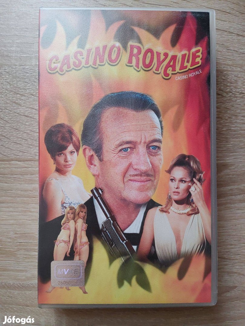Casino Royale VHS klasszikus film Ritkaság Ursula Andress Peter